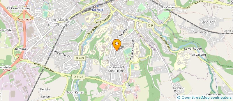 localisation de l'entreprise 301 734 406   MORLAIX