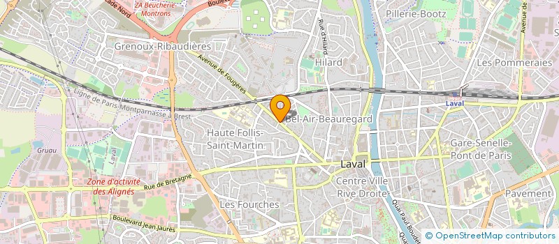 localisation de l'entreprise 301 RAID TEAM à LAVAL