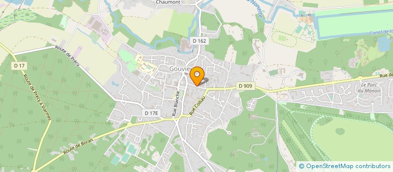 localisation de l'entreprise 302 031 778 à GOUVIEUX