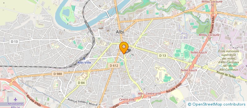 localisation de l'entreprise 302 160 791  à ALBI