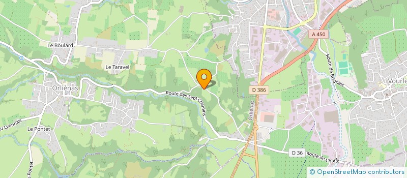 localisation de l'entreprise 303 344 147 à ORLIENAS