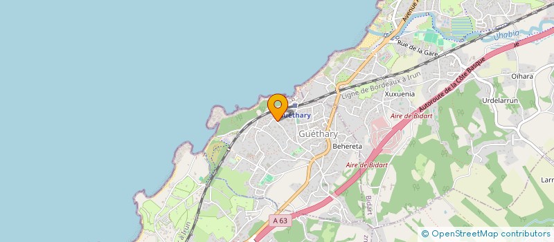 localisation de l'entreprise 303 405 989 à GUETHARY