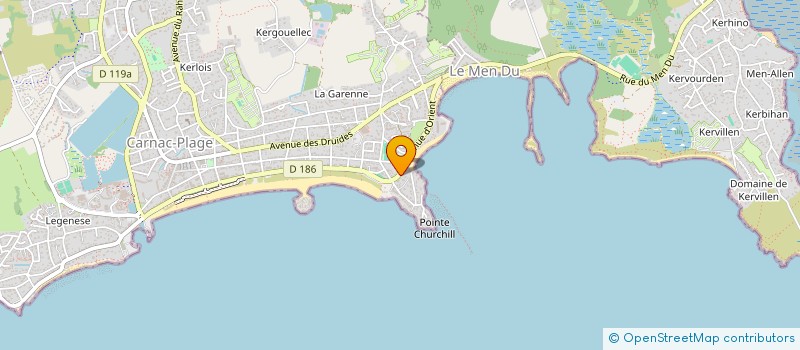 localisation de l'entreprise 304 160 005   CARNAC