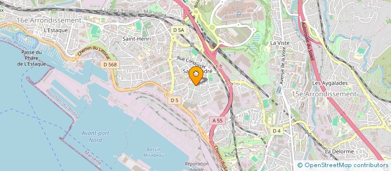 localisation de l'entreprise 304 637 374 à MARSEILLE
