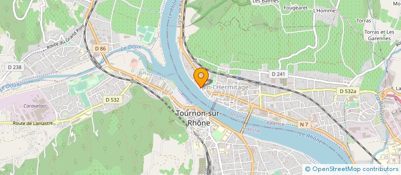 localisation de l'entreprise 304 696 677   TAIN-L'HERMITAGE