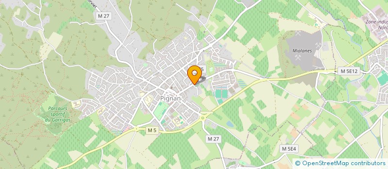 localisation de l'entreprise 304 984 529   PIGNAN