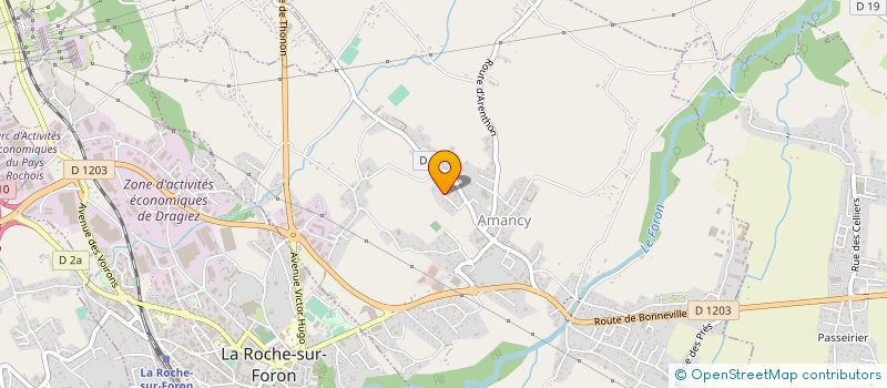 localisation de l'entreprise 305 500 811 à AMANCY