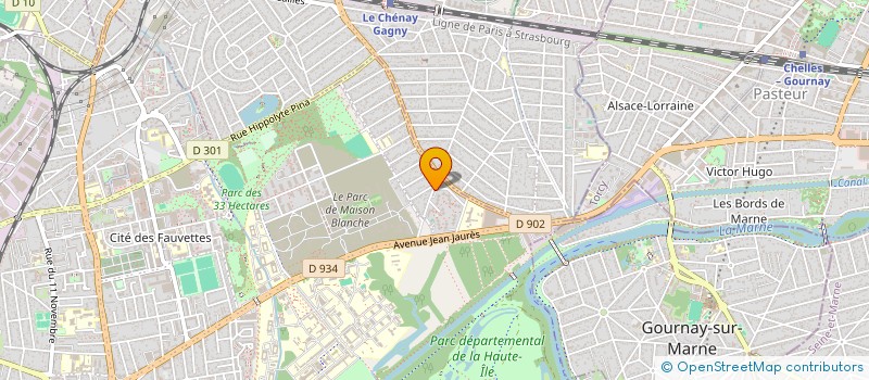 localisation de l'entreprise 305 BIS GARDEN à NEUILLY-SUR-MARNE