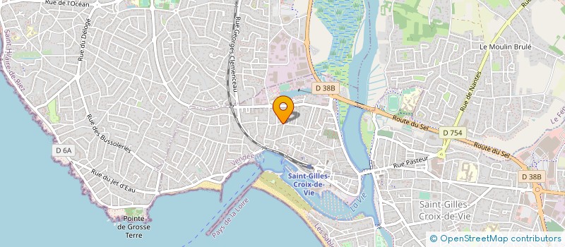 localisation de l'entreprise 306 765 629 à SAINT-GILLES-CROIX-DE-VIE