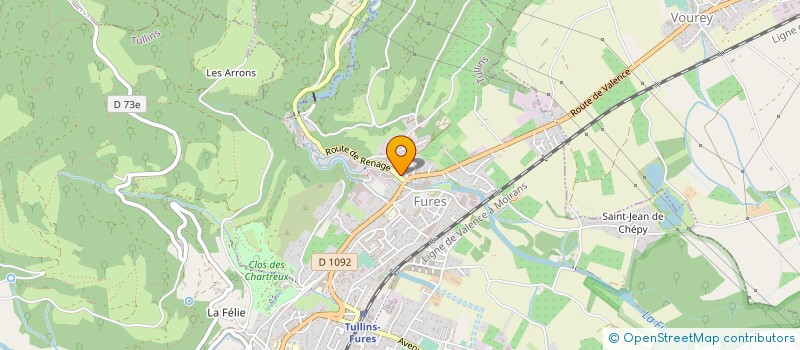 localisation de l'entreprise 307 317 578   VOIRON