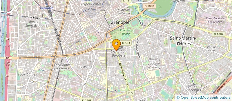 localisation de l'entreprise 307 652 479  à GRENOBLE