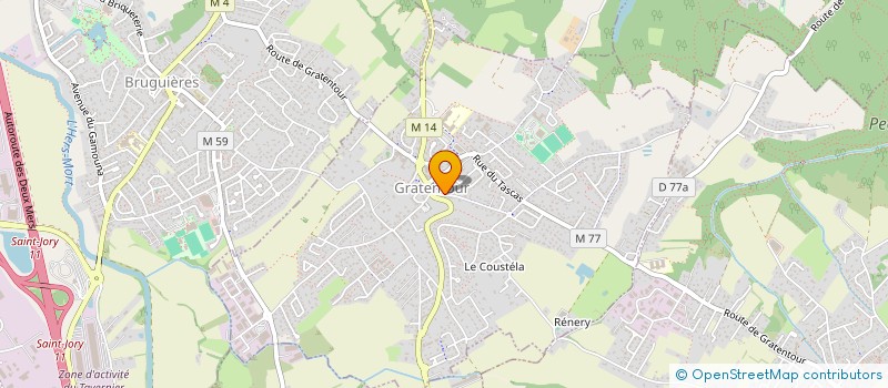 localisation de l'entreprise 308 471 945   GRATENTOUR