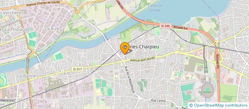 localisation de l'entreprise 308 677 798   DECINES-CHARPIEU