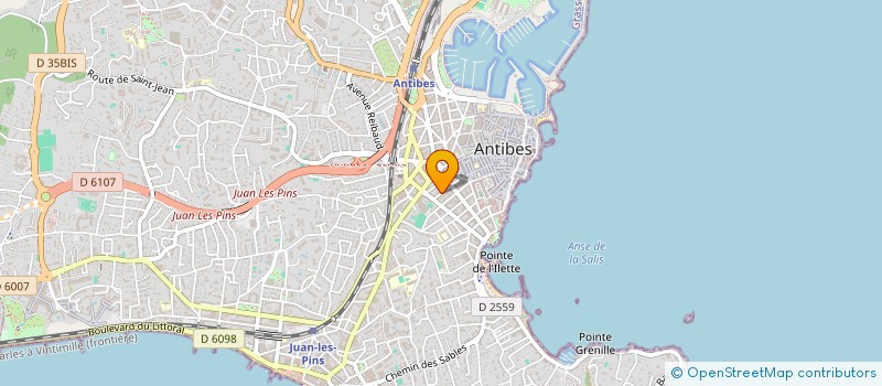 localisation de l'entreprise 309 087 864   ANTIBES