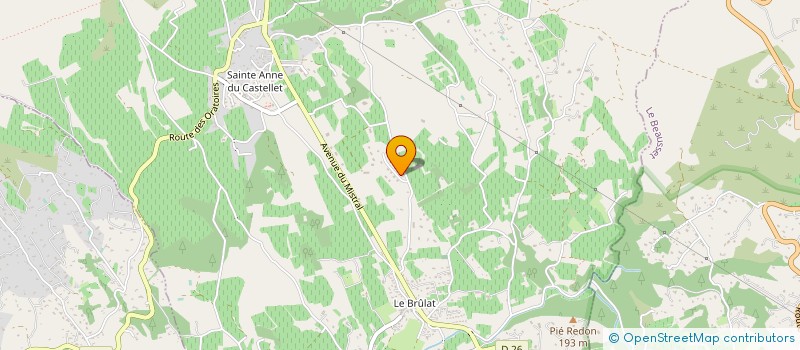 localisation de l'entreprise 309 442 846   LE CASTELLET
