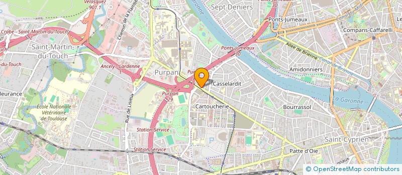 localisation de l'entreprise 309 504 975   SEIGNOSSE