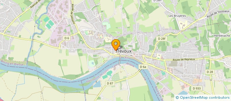 localisation de l'entreprise 309 913 861   TREVOUX