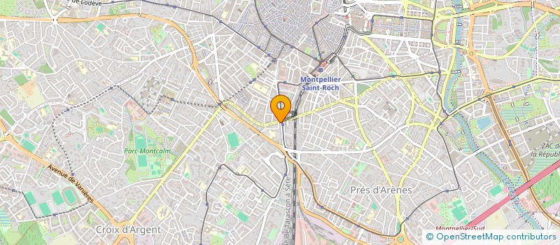 localisation de l'entreprise 30TH STREET FOOD  MONTPELLIER