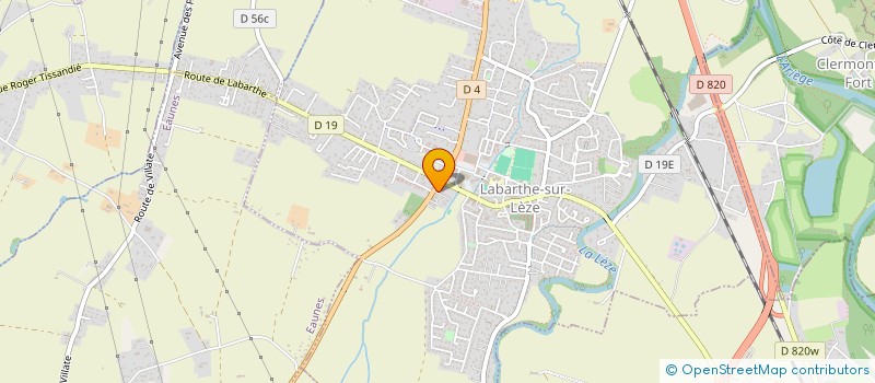 localisation de l'entreprise 31.1 à LABARTHE-SUR-LEZE
