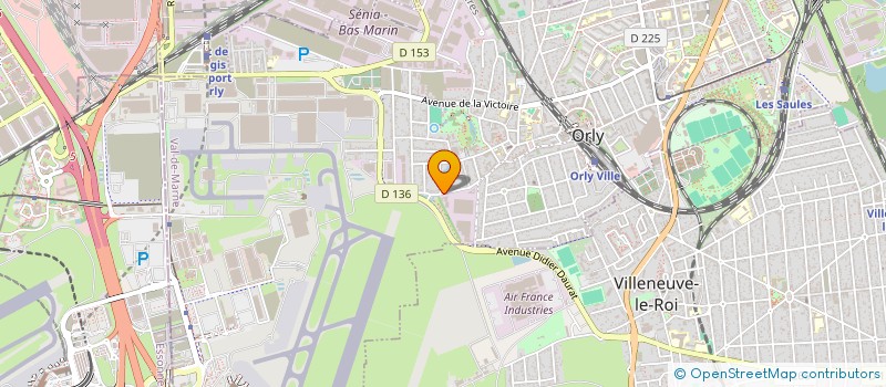 localisation de l'entreprise 31 AF  ORLY