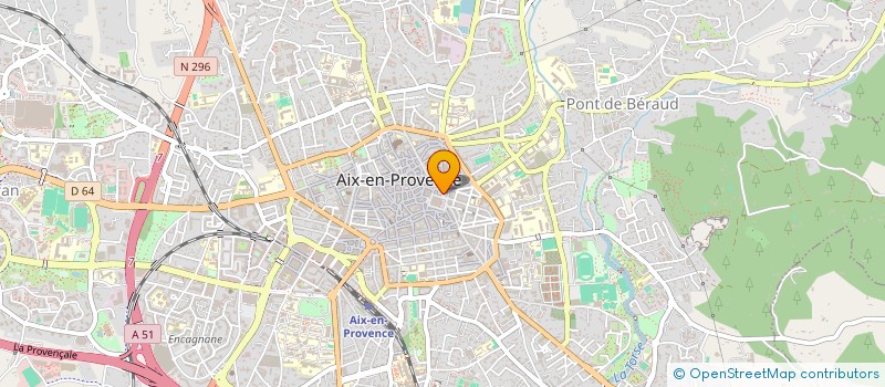 localisation de l'entreprise 31 CANEBIERE à AIX-EN-PROVENCE