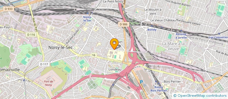 localisation de l'entreprise 31 CARROUGES à NOISY-LE-SEC
