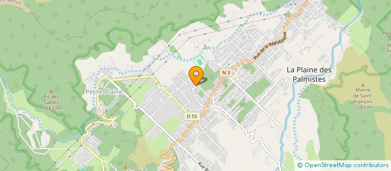 localisation de l'entreprise 31 CONCEPT à LA PLAINE-DES-PALMISTES