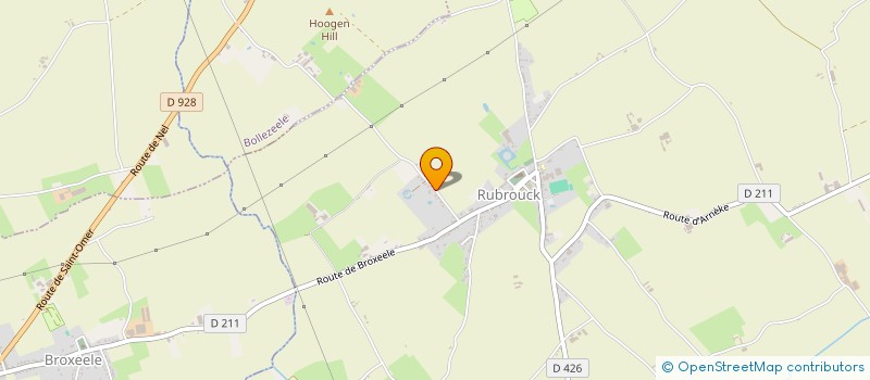 localisation de l'entreprise 31 ESQUERMOISE LILLE  RUBROUCK