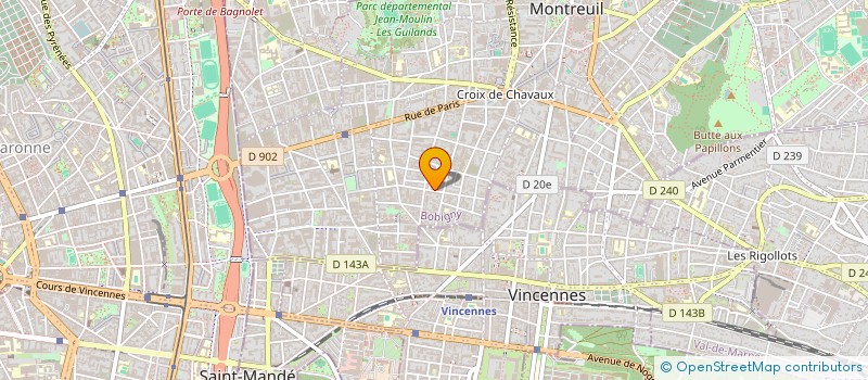 localisation de l'entreprise 31 ET COMPAGNIE à MONTREUIL