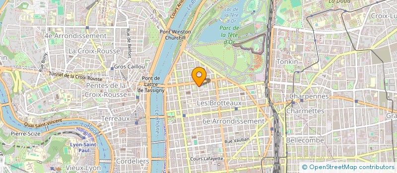 localisation de l'entreprise 31 GARIGLIANO  LYON