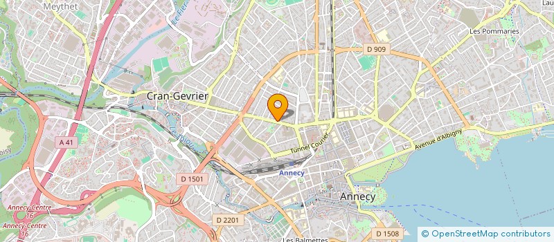 localisation de l'entreprise 31 W  ANNECY