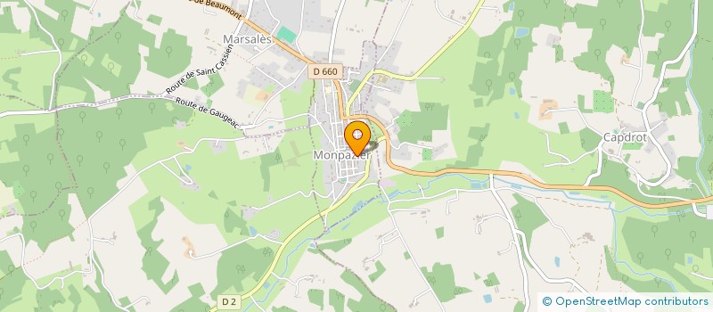 localisation de l'entreprise 310 617 683   MONPAZIER