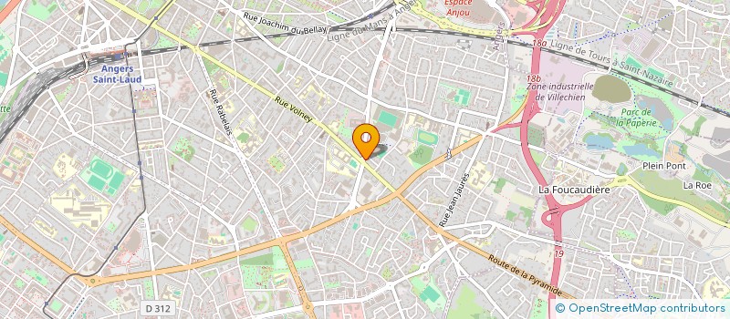 localisation de l'entreprise 31024 DREMIL JULES FERRY  ANGERS