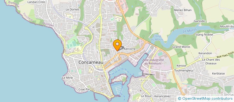 localisation de l'entreprise 311 351 589  à CONCARNEAU