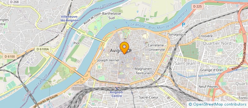 localisation de l'entreprise 312 042 823   VILLENEUVE-LES-AVIGNON
