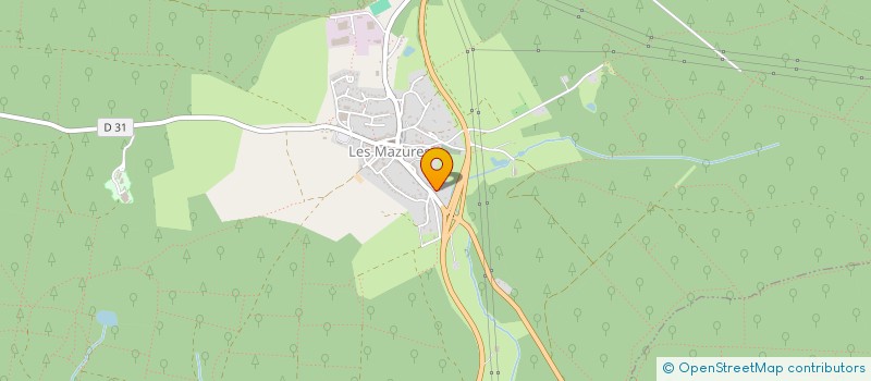 localisation de l'entreprise 312 089 394   LES MAZURES