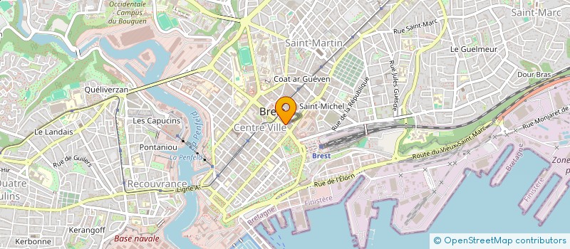 localisation de l'entreprise 312 498 728  à BREST