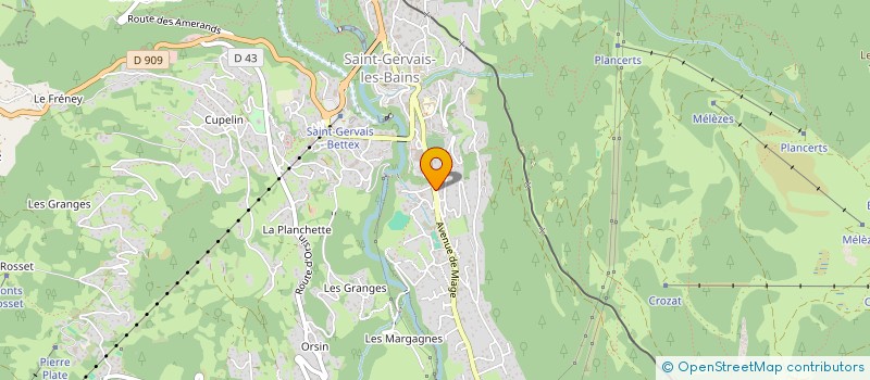 localisation de l'entreprise 312 636 590 à SAINT-GERVAIS-LES-BAINS