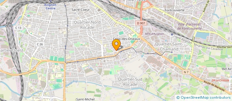 localisation de l'entreprise 312 859 440 à AVIGNON