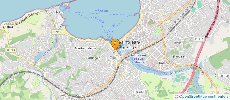 localisation de l'entreprise 313 312 019   CIBOURE