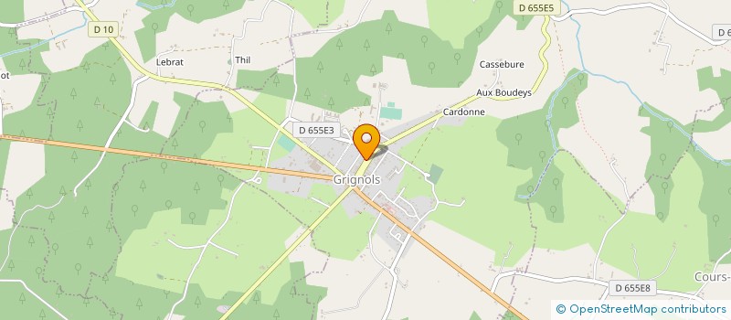 localisation de l'entreprise 313 899 031   GRIGNOLS