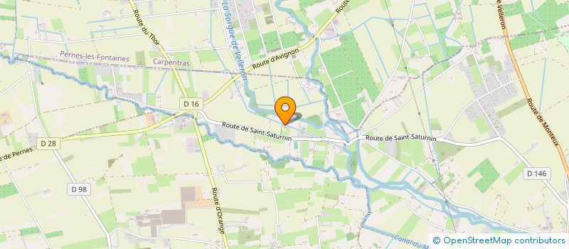 localisation de l'entreprise 3136 à L'ISLE-SUR-LA-SORGUE