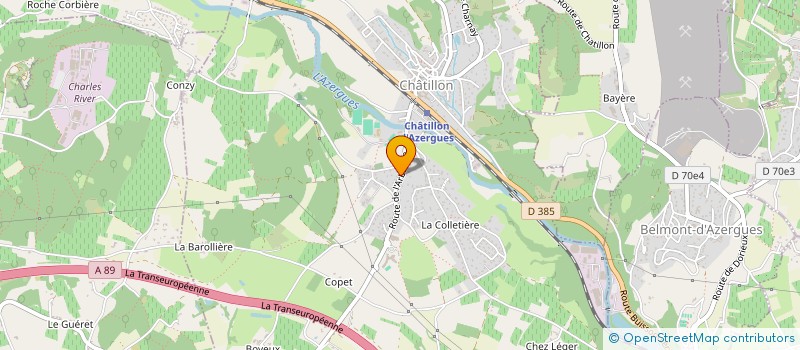 localisation de l'entreprise 314 296 286 à CHATILLON