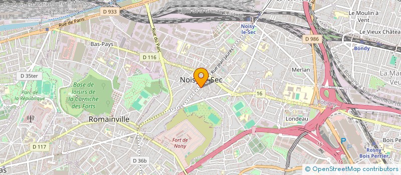 localisation de l'entreprise 314 532 979 à NOISY-LE-SEC