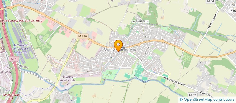 localisation de l'entreprise 314 742 842   QUINT