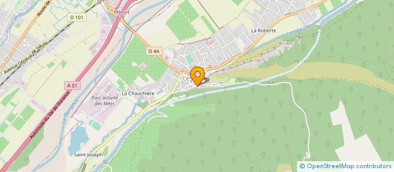 localisation de l'entreprise 315 087 767 à DIGNE-LES-BAINS