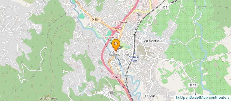 localisation de l'entreprise 315 096 602   HYERES