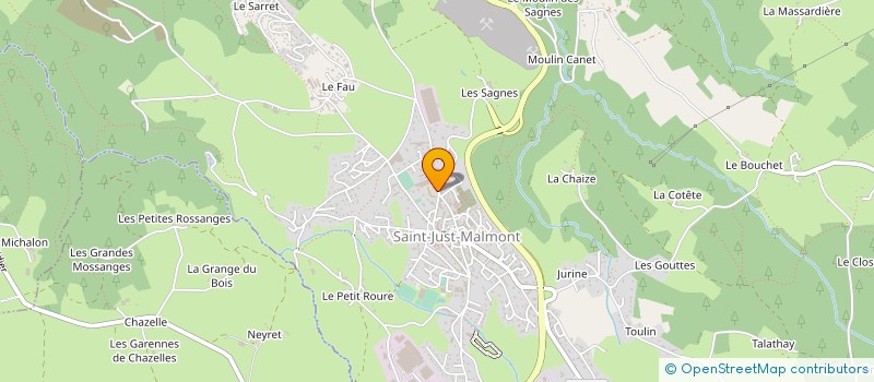 localisation de l'entreprise 315 203 828   CHAMONIX-MONT-BLANC