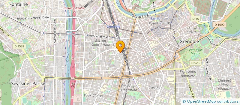 localisation de l'entreprise 315 294 033   GRENOBLE