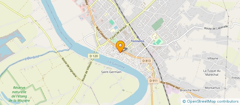 localisation de l'entreprise 315 324 368   CLAIRAC